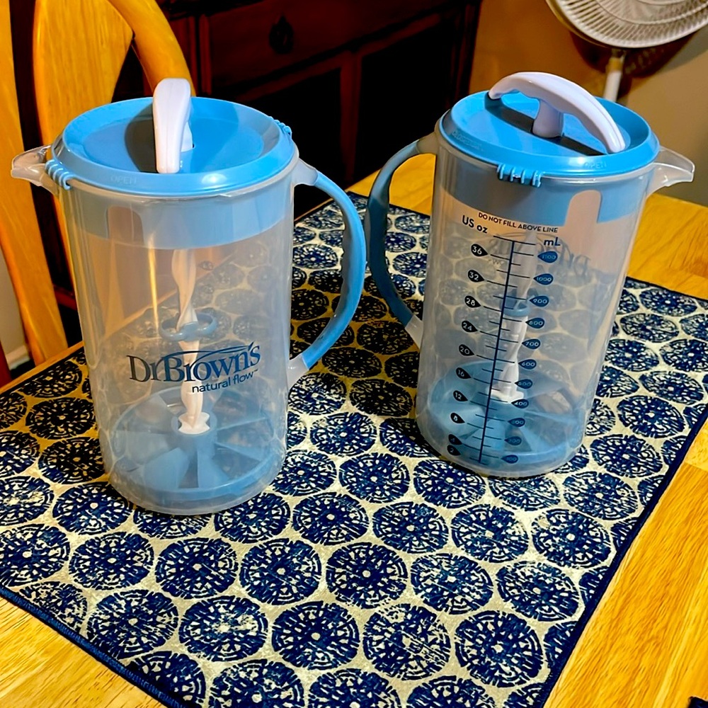 Dr. Brown’s Formula Mixing Pitchers, Bottle Warmer, Powder formula Dispenser